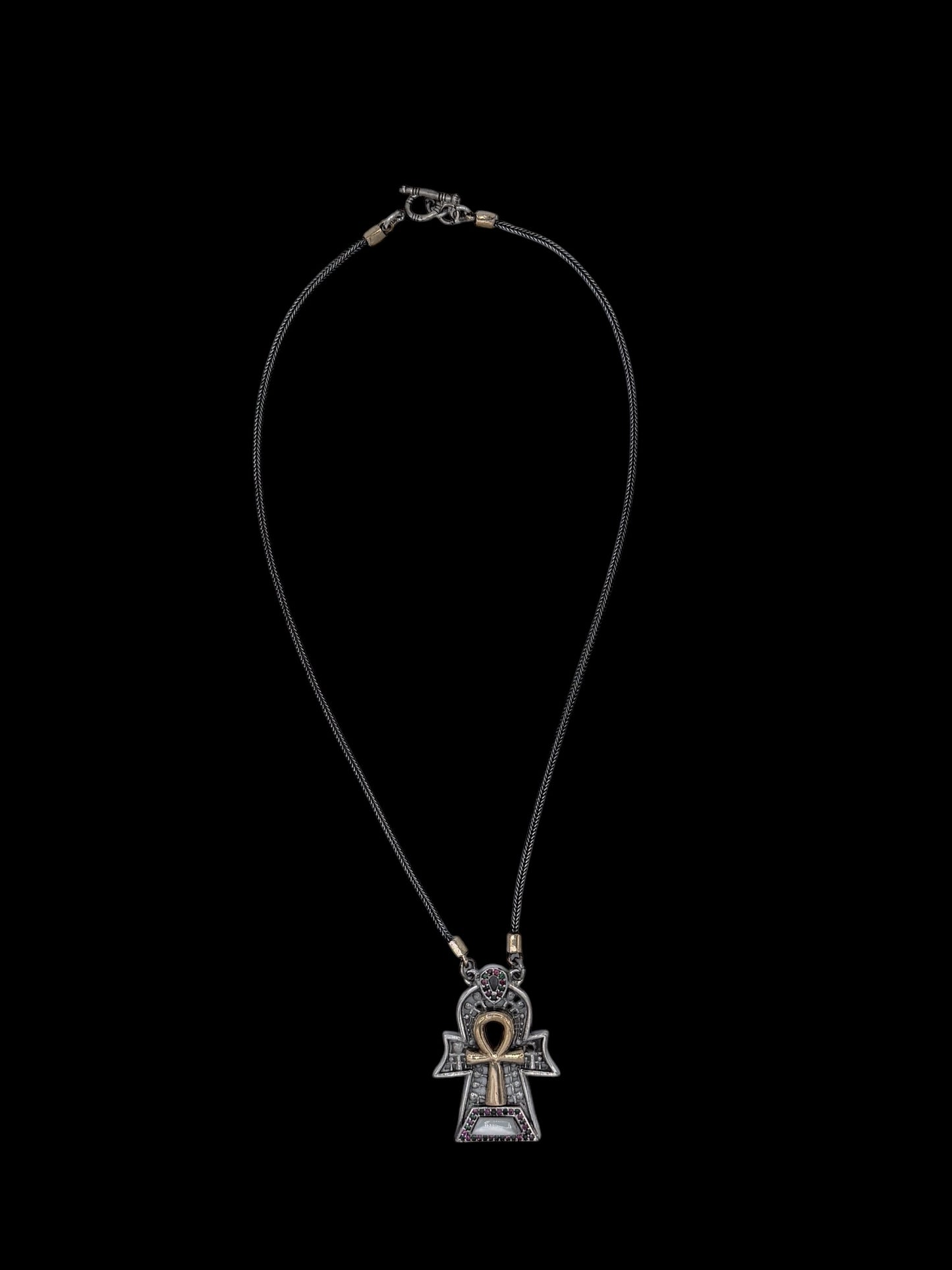 925 Sterling silver, golden color parts is copper,small white stone is mother of pearl .