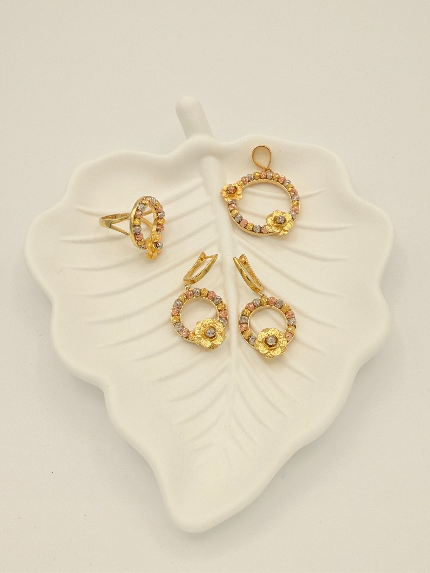 925 Sterling silver half set jewelry