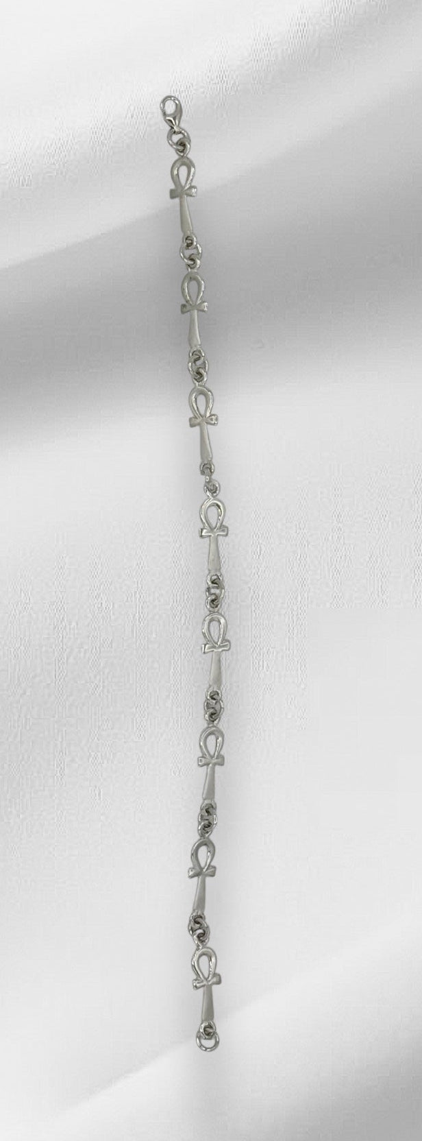925 Sterling Silver bracelet Ankh