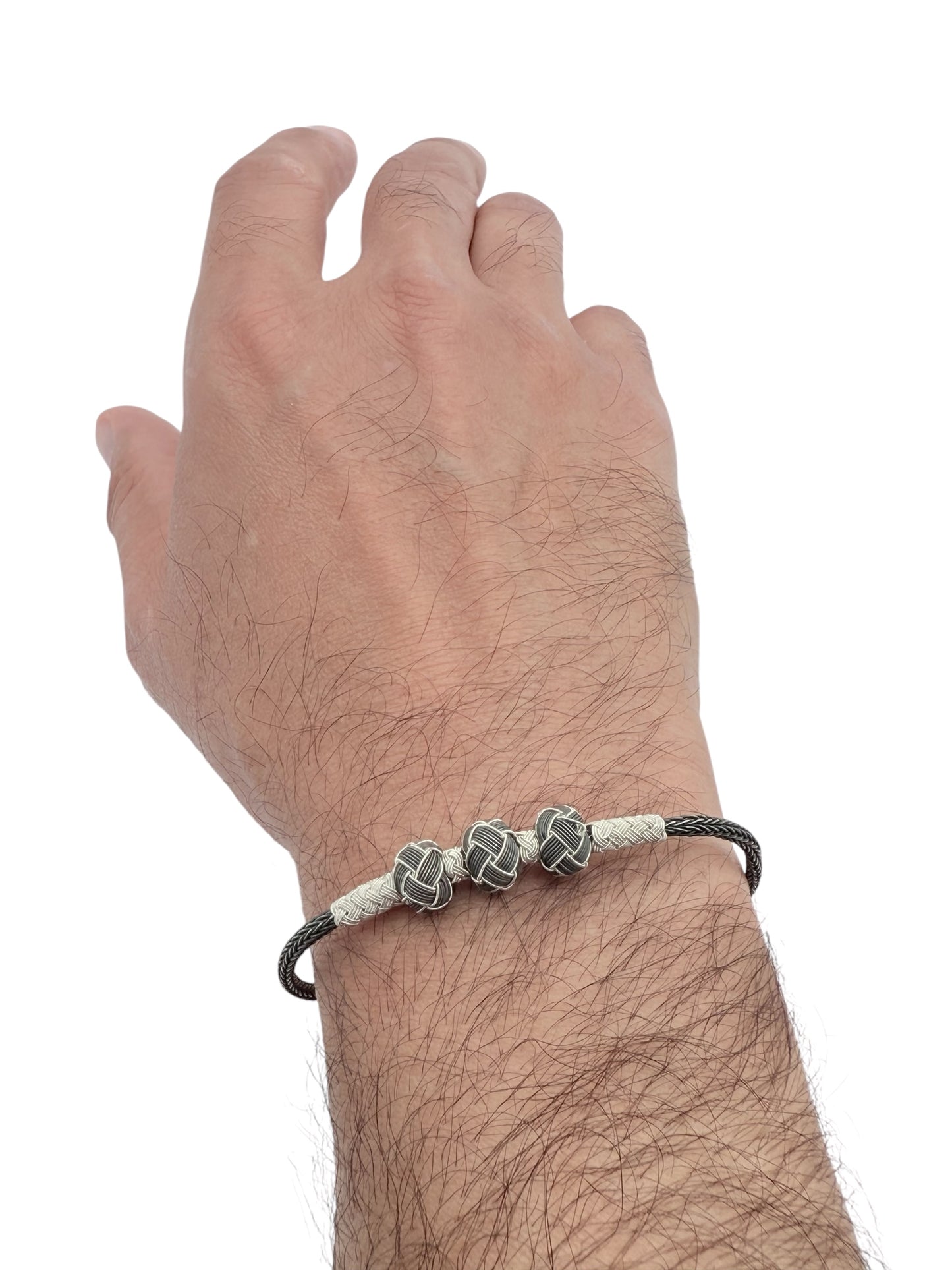 925 Sterling silver male bracelet