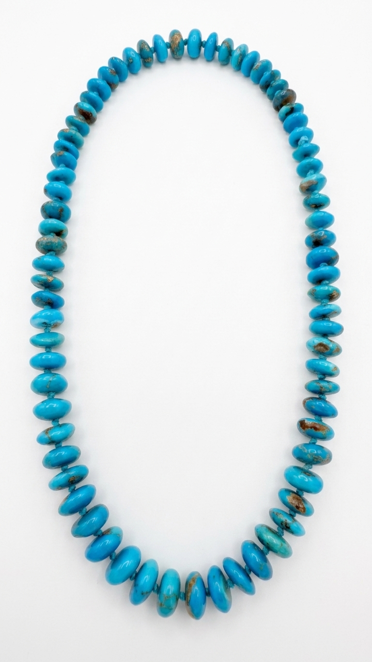 Egyptian Natural turquoise necklace