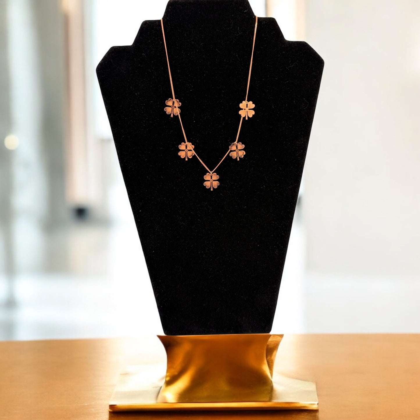 Rose gold plated 925 Sterling silver pendant Chain