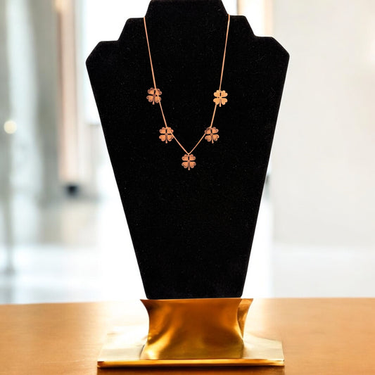 Rose gold plated 925 Sterling silver pendant Chain