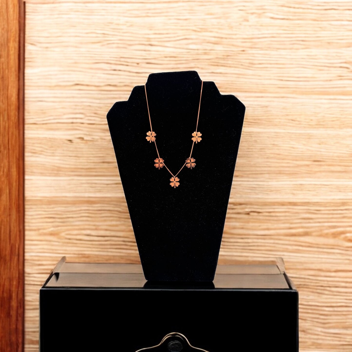 Rose gold plated 925 Sterling silver pendant Chain
