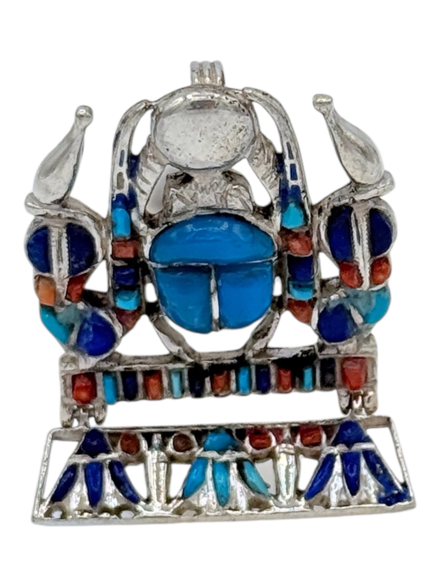 Pharaohs hand made pendant Scarab
