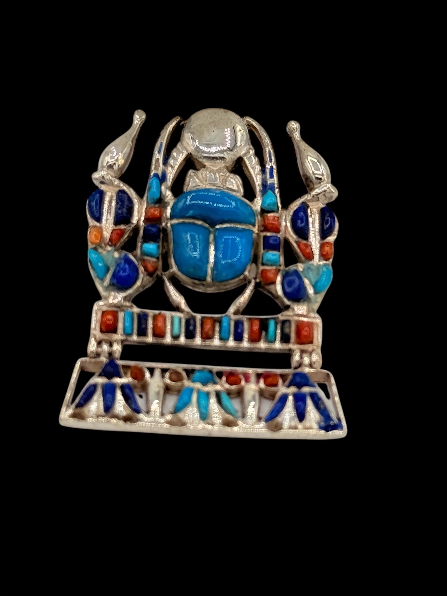 Pharaohs hand made pendant Scarab