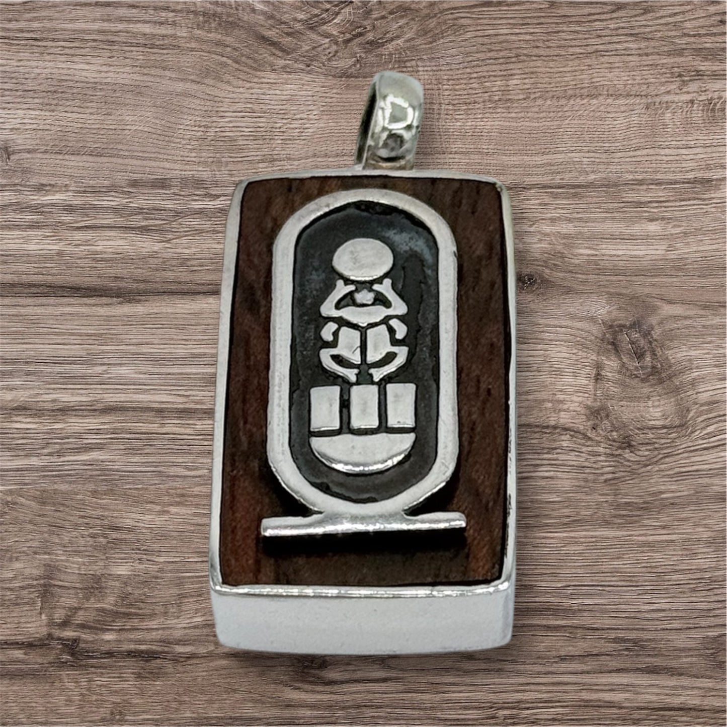 925 Sterling silver pharaohs Cartouche