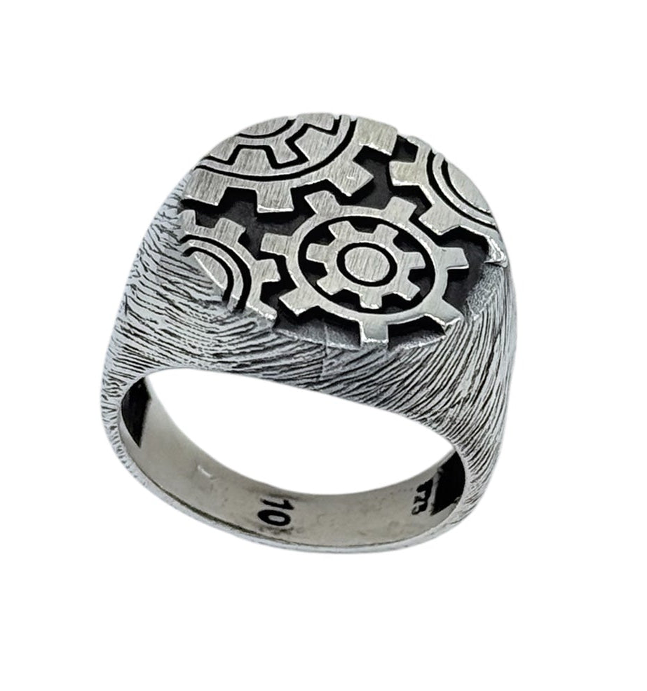 925 Sterling Silver unisex ring