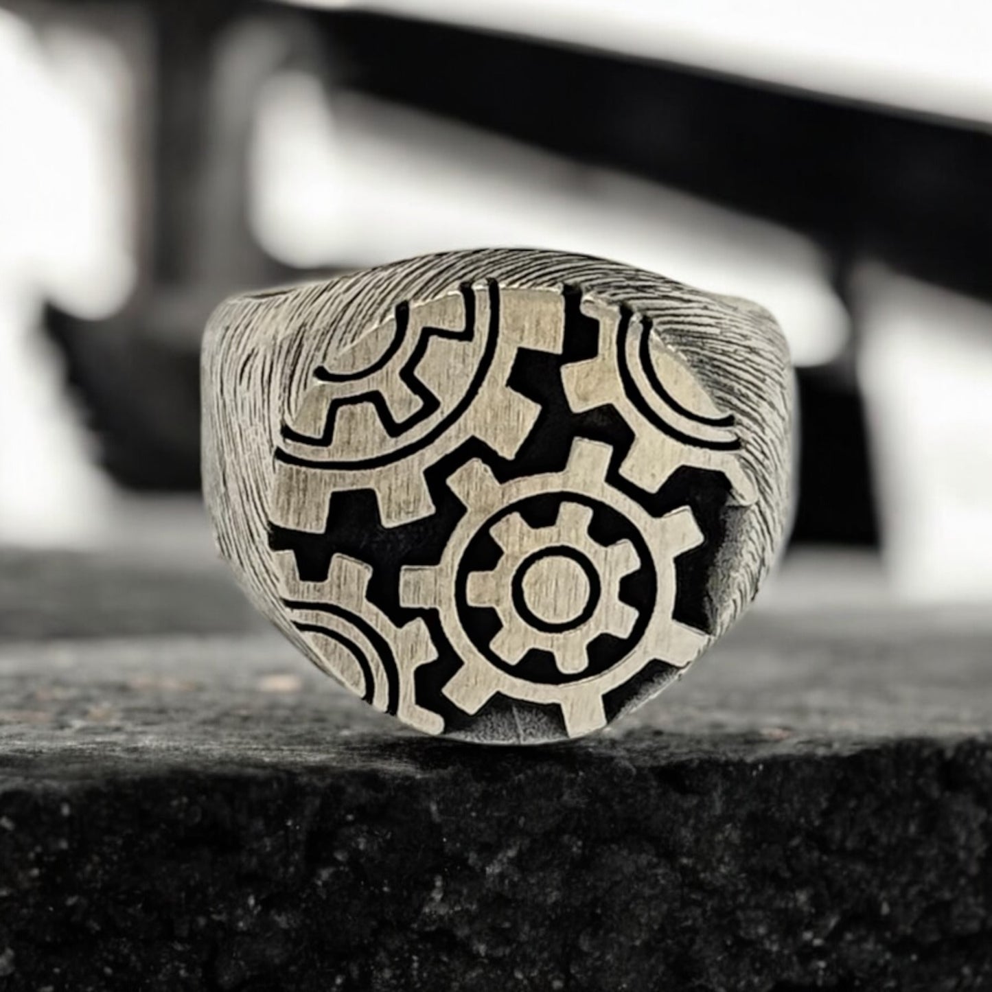 925 Sterling Silver unisex ring
