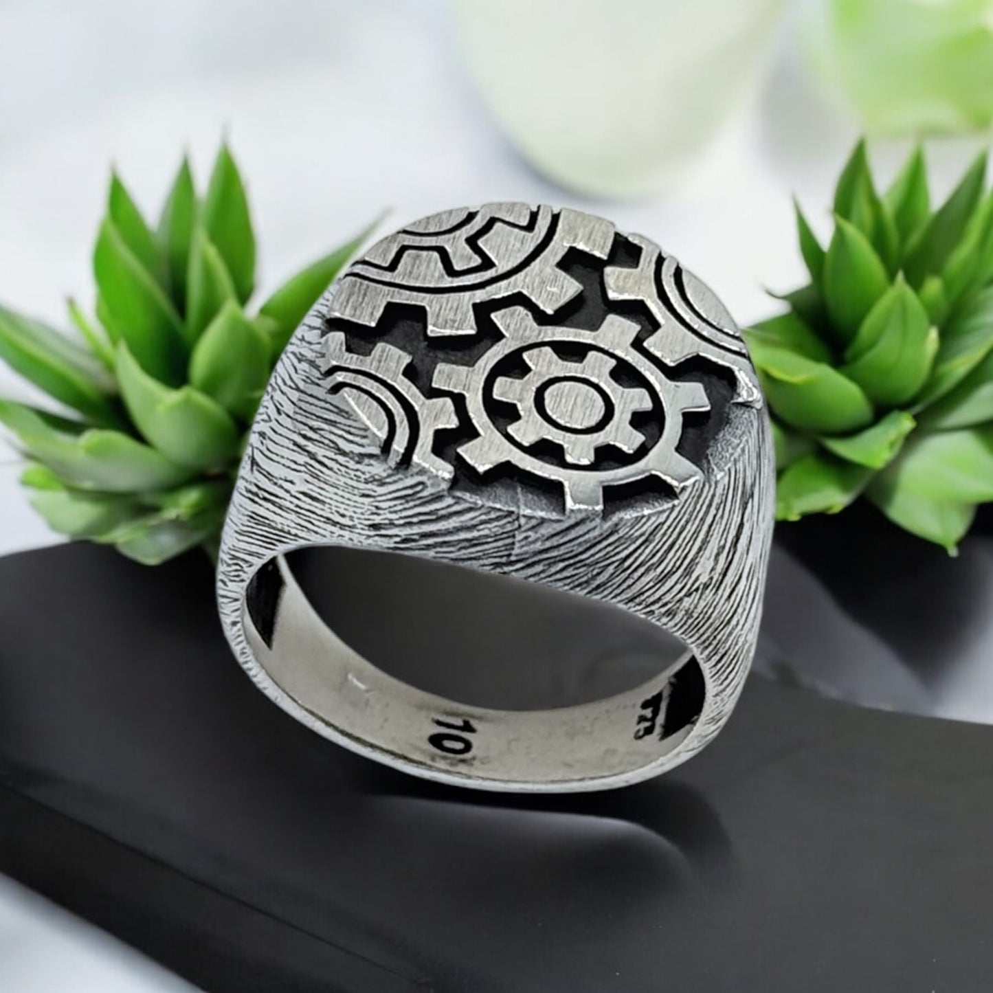 925 Sterling Silver unisex ring