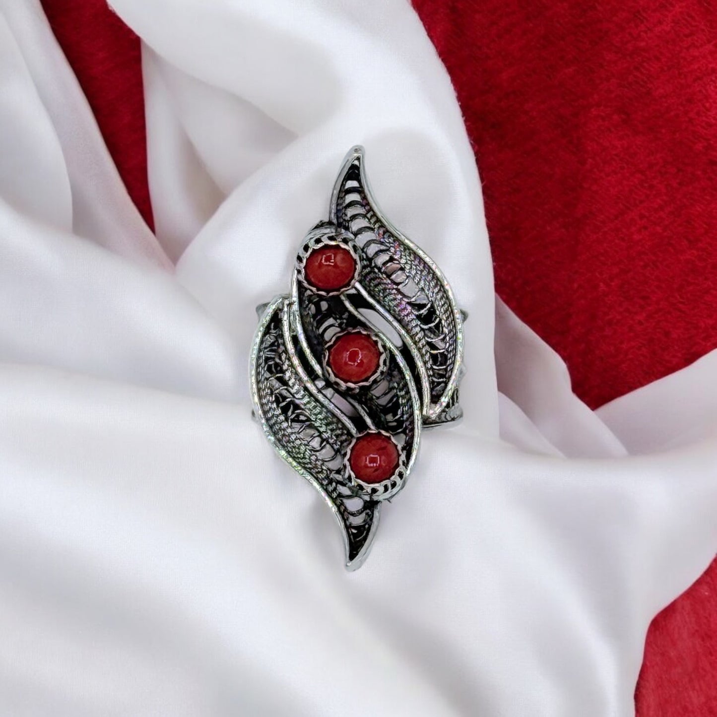 Female vintage ring, Free size ring start fronteringsilva