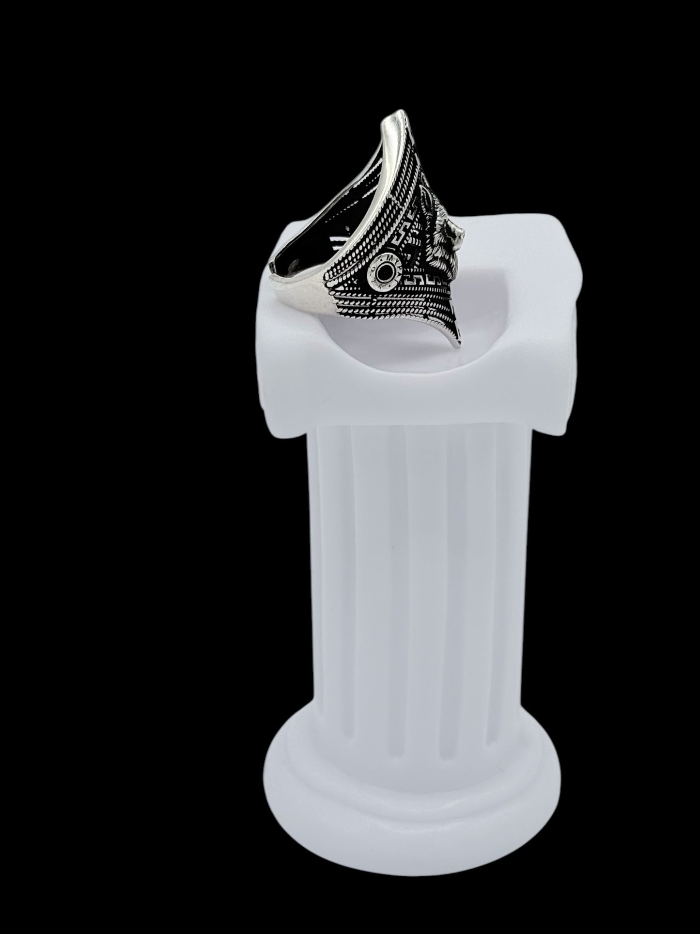 925 Sterling Silver ring, Wolf head Turkish famous brand MYPAT