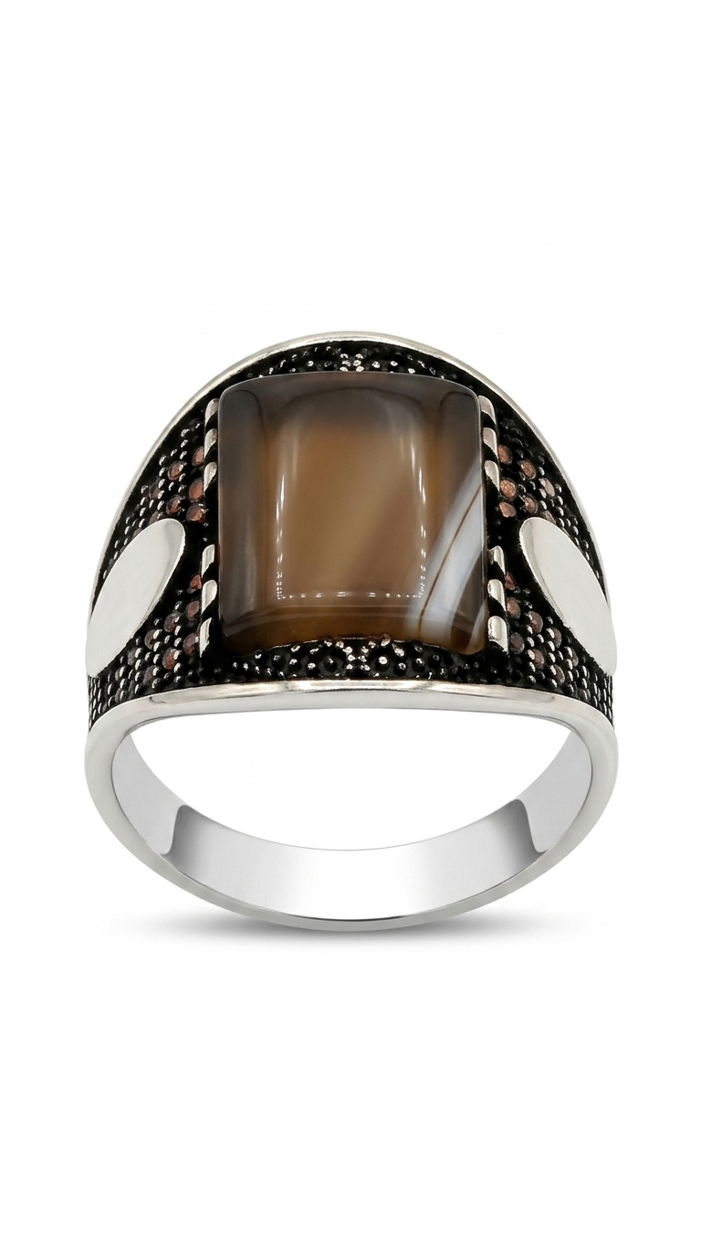 Sterling silver men ring