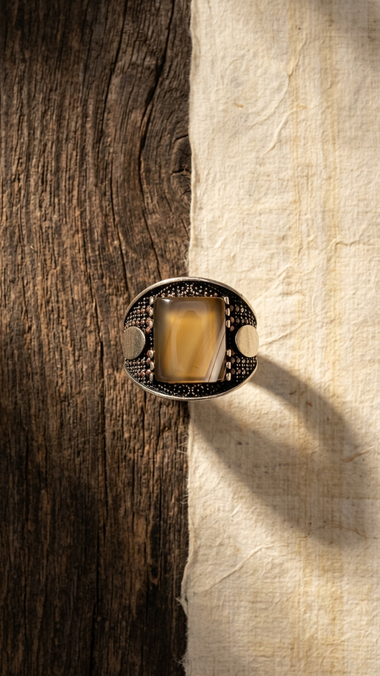 Sterling silver men ring