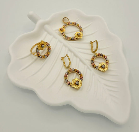 925 gold plated sterling silver